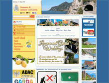 Tablet Screenshot of comune.limonesulgarda.bs.it